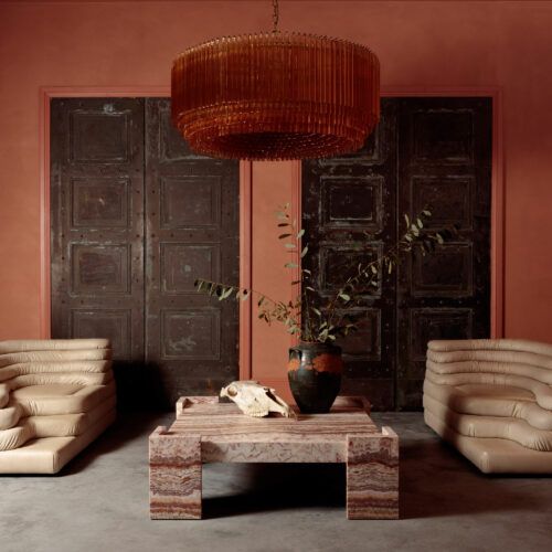Grande Amaro Drum Chandelier-DWHOME