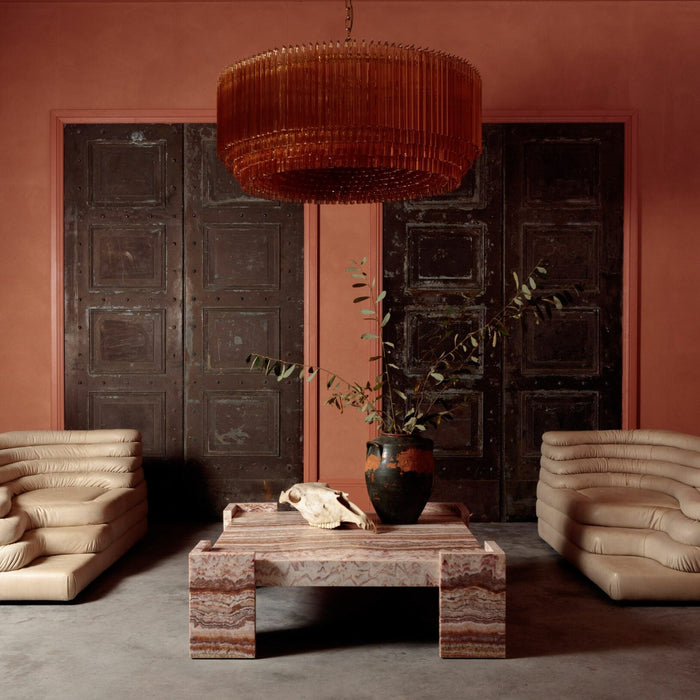 Grande Amaro Drum Chandelier-DWHOME