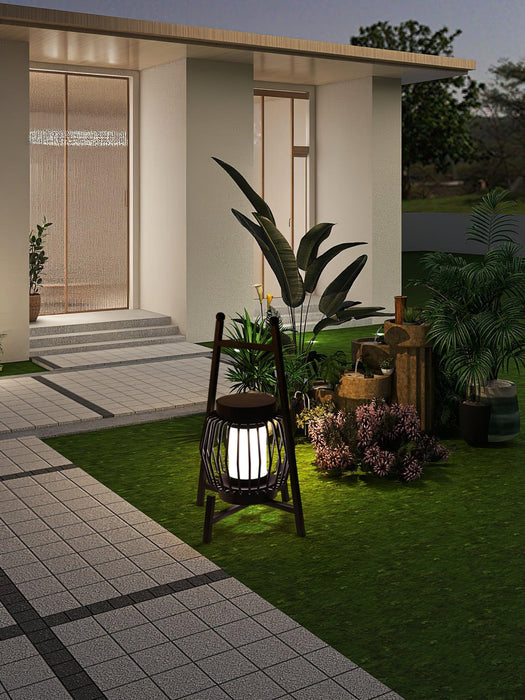 Grau Outdoor Table Lamp-DWHOME