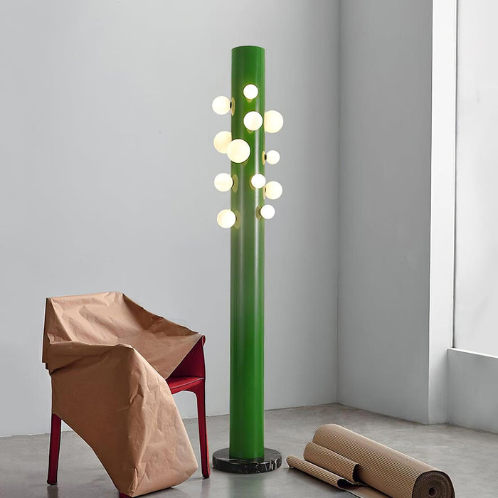 Green Apes Floor Lamp.