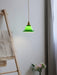 Green Bell Pendant Light.