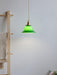 Green Bell Pendant Light.