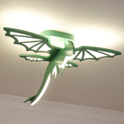 Green Dinosaur Ceiling Light-DWHOME