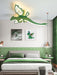 Green Dinosaur Ceiling Light.