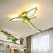 Green Dinosaur Ceiling Light.