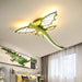 Green Dinosaur Ceiling Light-DWHOME