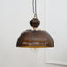 Green Glass Bowl Pendant Lamp-DWHOME