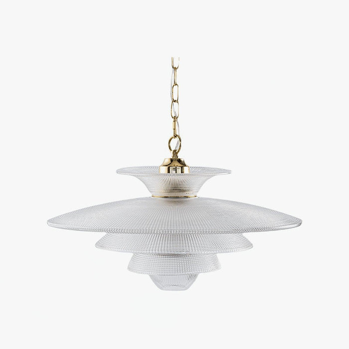 Grid Glass Pendant Light-DWHOME