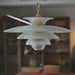 Grid Glass Pendant Light-DWHOME