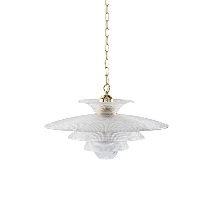 Grid Glass Pendant Light-DWHOME