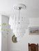 Grid Glass Waterfall Chandelier - DWHOME