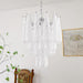 Grid Glass Waterfall Chandelier - Vakkerlight