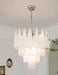 Grid Glass Waterfall Chandelier - Vakkerlight