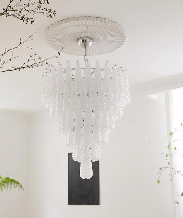 Grid Glass Waterfall Chandelier - DWHOME