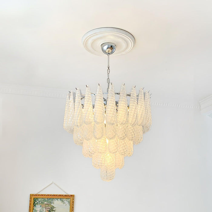 Grid Glass Waterfall Chandelier - DWHOME