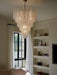 Grid Glass Waterfall Chandelier - Vakkerlight