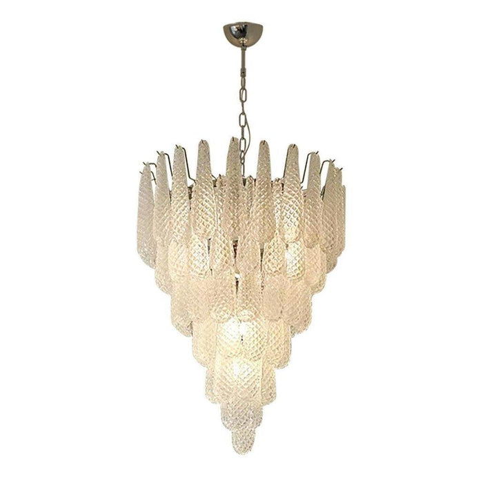 Grid Glass Waterfall Chandelier - DWHOME