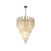 Grid Glass Waterfall Chandelier - Vakkerlight