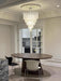 Grid Glass Waterfall Chandelier - DWHOME