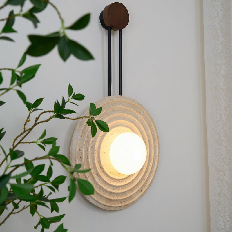 Growth Ring Wall Lamp-DWHOME