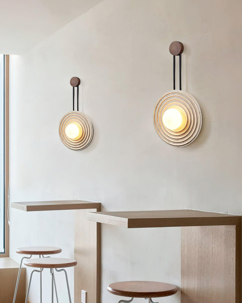 Growth Ring Wall Lamp-DWHOME