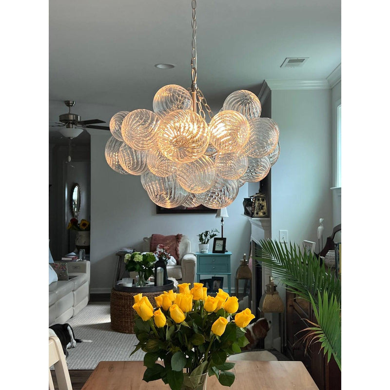 Glass Ball Bubbles Chandelier-DWHOME