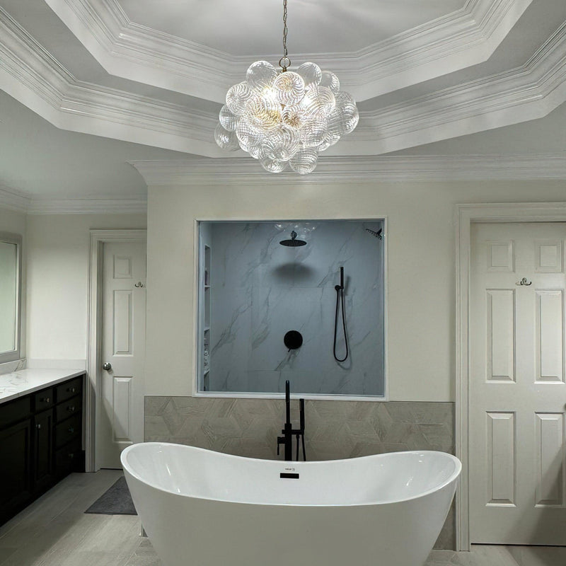 Glass Ball Bubbles Chandelier-DWHOME