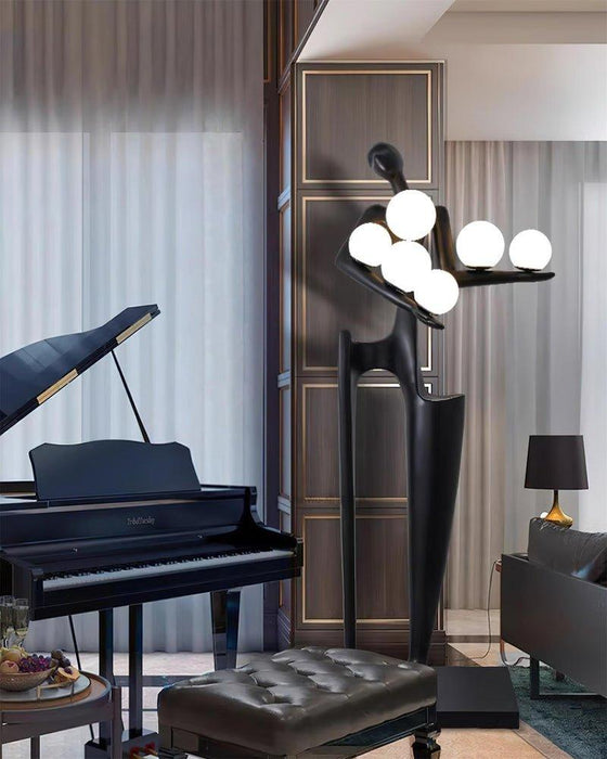 Guardian Sculpture Floor Lamp-DWHOME