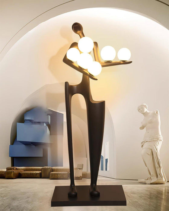 Guardian Sculpture Floor Lamp-DWHOME