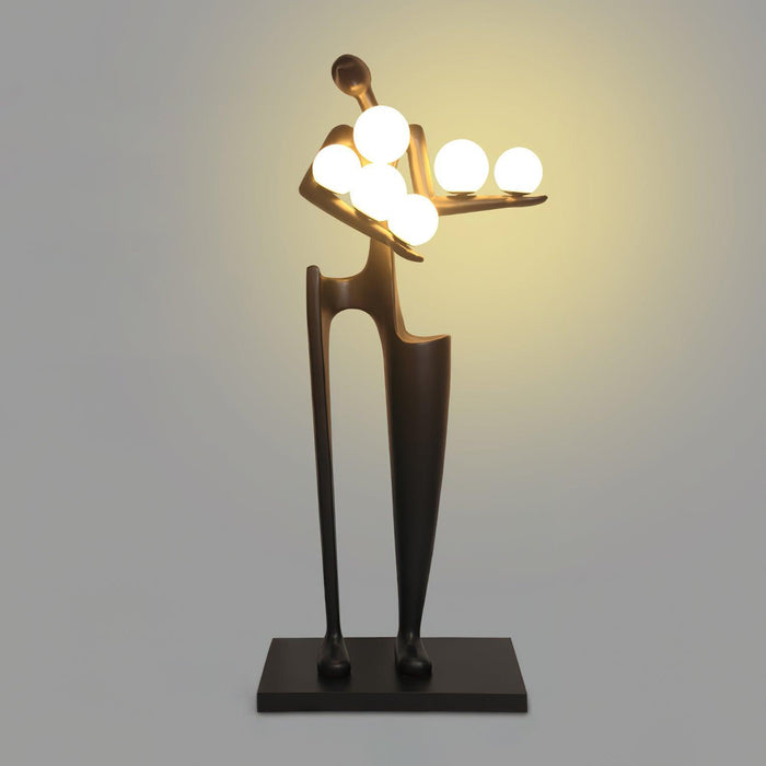 Guardian Sculpture Floor Lamp-DWHOME