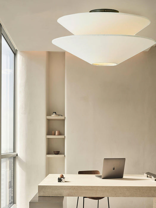 Gull Flushmount Ceiling Light-DWHOME