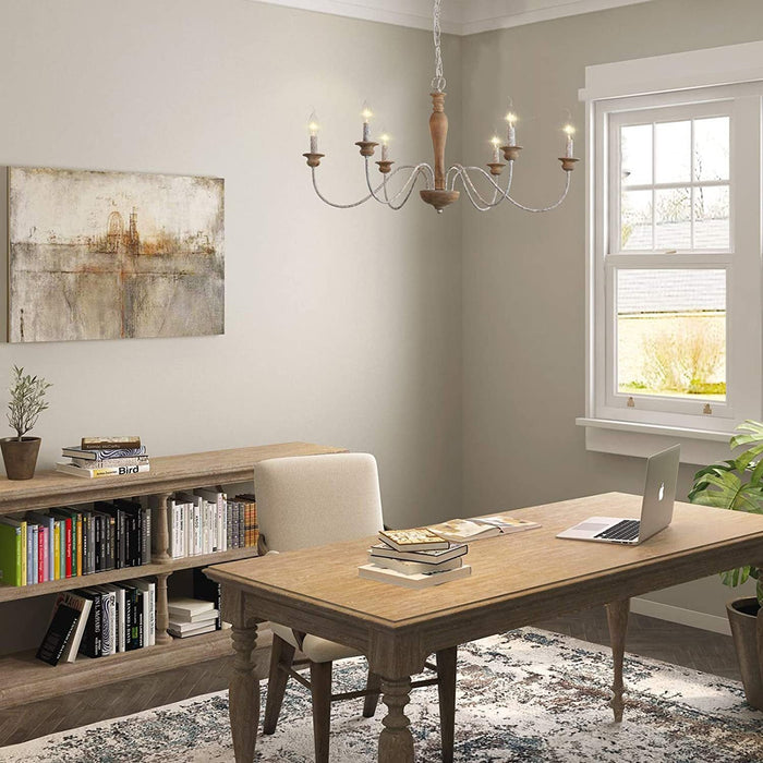 Gwynn Candle Chandelier-DWHOME