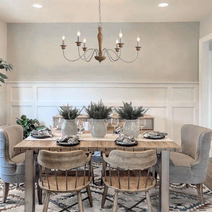 Gwynn Candle Chandelier-DWHOME