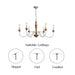 Gwynn Candle Chandelier-DWHOME