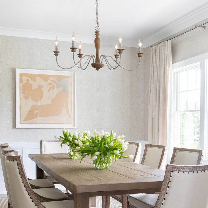 Gwynn Candle Chandelier-DWHOME