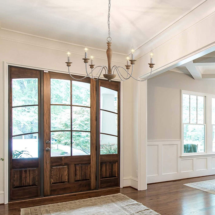 Gwynn Candle Chandelier-DWHOME