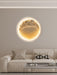 Gypsum Moon Wall Lamp-DWHOME