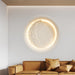 Gypsum Moon Wall Lamp-DWHOME