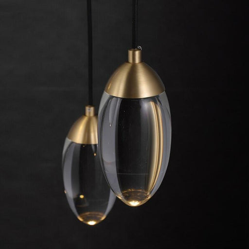 Raindrop Pendant Lights.