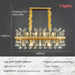 Modern Style Golden Lollipop Chandelier  N READY.