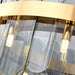 Modern Style Oval Shards Chandelier - DWHOME