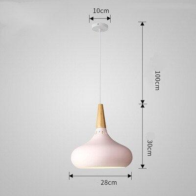 Nordic Style Ice Cream Cone Hanging Light.