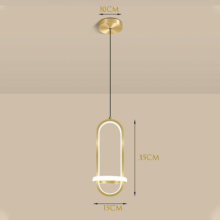 Modern Style Infinity Pendant Light - DWHOME