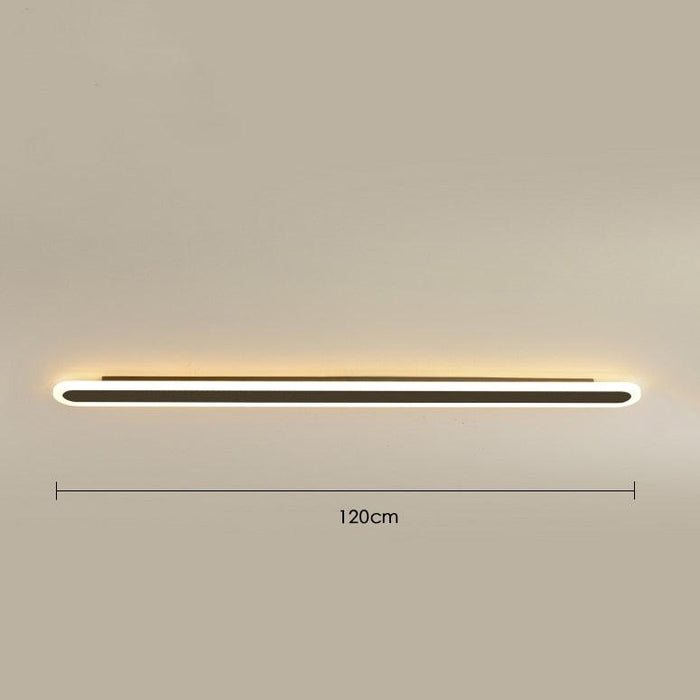 Long Elliptical Wall Light.