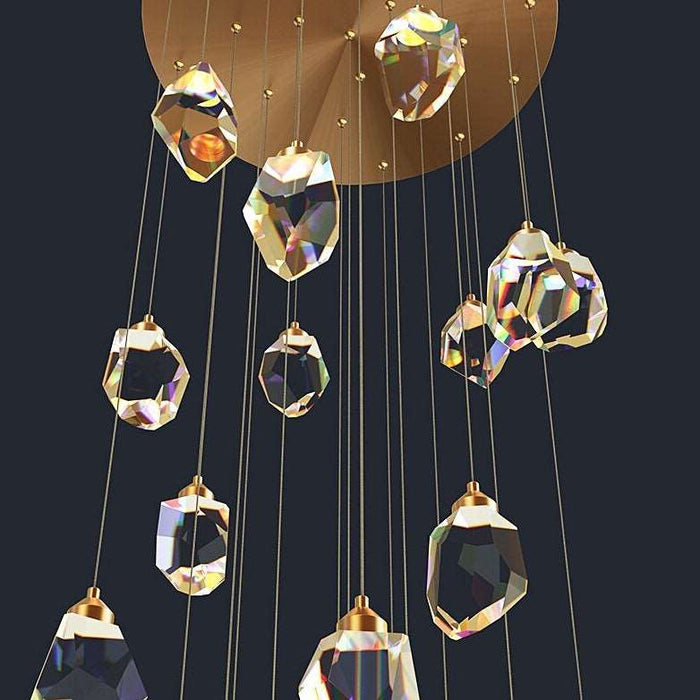 Diamante Crystal Pendant Chandelier.