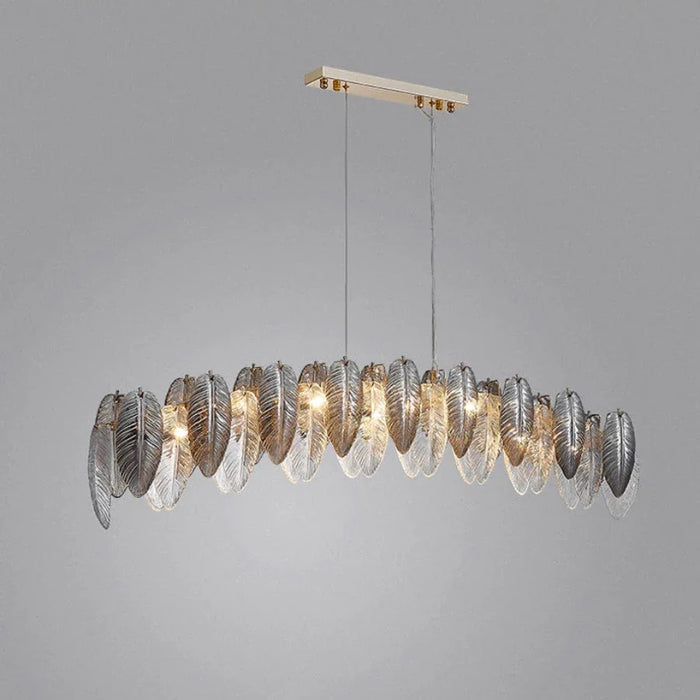 Giatti Glass Dining Room Chandelier.