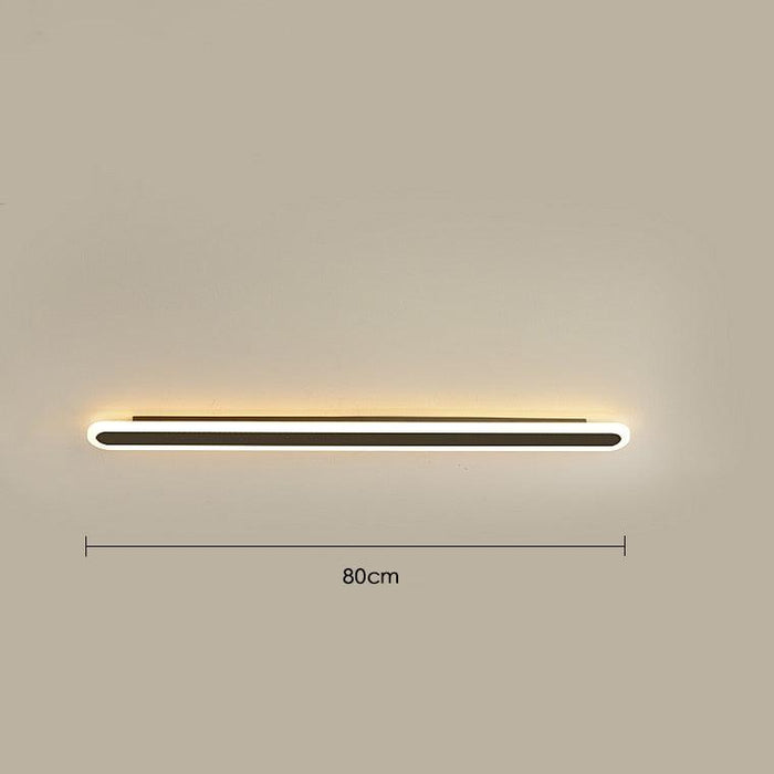 Long Elliptical Wall Light.