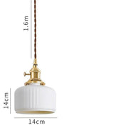 Nordic Style Ceramic Pendant Light N READY-DWHOME