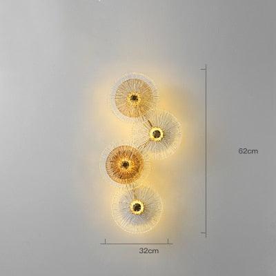 Lotus Leaves Wall Lamp.