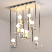 Modern Swinging Art LED Chandelier-DWHOME